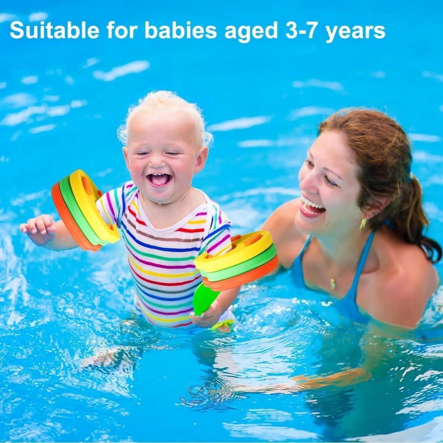 Kinder Schwimmscheiben 6 Stück Schwimmflügel Schwimmärmel 3-7 Jahre
