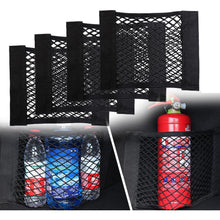 Einesin Kofferraumnetz 4er Set Auto Gepäcknetz 30 x 25cm