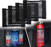 Auto Kofferraum Netztasche 4er Set 30x25cm Elastisch Schutznetz