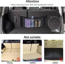 Einesin Kofferraumnetz 4er Set Auto Gepäcknetz 30 x 25cm