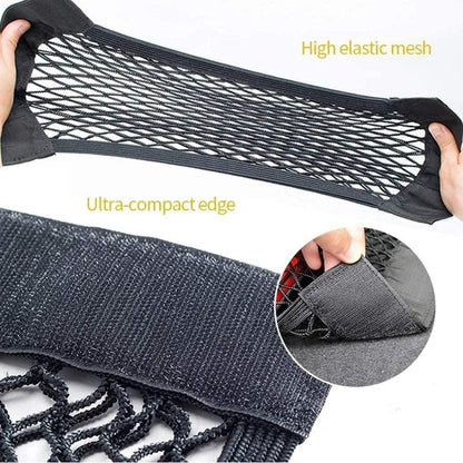 Auto Kofferraum Netztasche 4er Set 30x25cm Elastisch Schutznetz