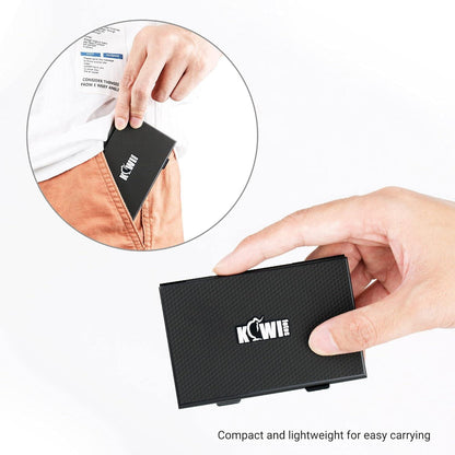 Speicherkarten-Etui: SD MicroSD CF XQD CFexpress Typ-B/A, 5