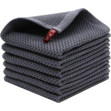 6er Set Baumwolltücher 33x33cm Grau - Spültücher für