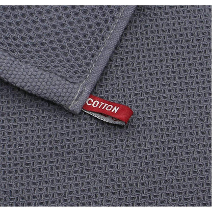 6er Set Baumwolltücher 33x33cm Grau - Spültücher für