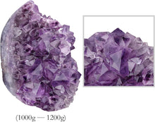Natürlicher Amethyst Cluster Specimen Stein 1000-1200 g