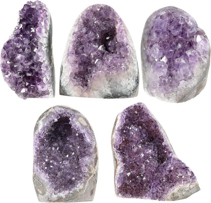 Natürlicher Amethyst Druse Rohstein 600-700 g - Fengshui Dekoration & Reiki Heilung