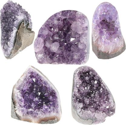 Amethyst Drusensegment Rohstück 900-1000g Fengshui Deko Reiki Heilung