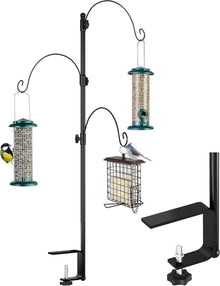 Vogelfutterspender Metall Futterstation Terrasse Balkon