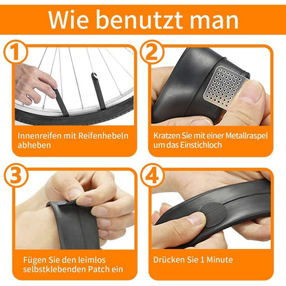 Fahrradreifen Flickzeug Reparaturset mit Patch-Kit