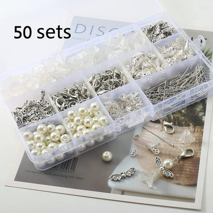 50er Set DIY Schutzengel Schlüsselanhänger Charme