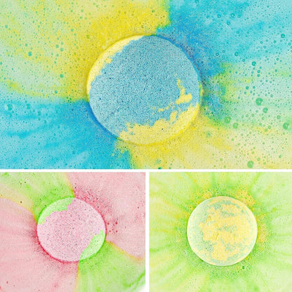 14er Badebomben Geschenkset Kinder Frauen Bio Ätherische Öle Spa Vegan