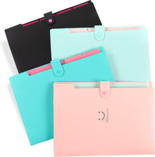 Fächermappe A4 Ordnungsmappe 5 Tasche Dokumentenmappe mit