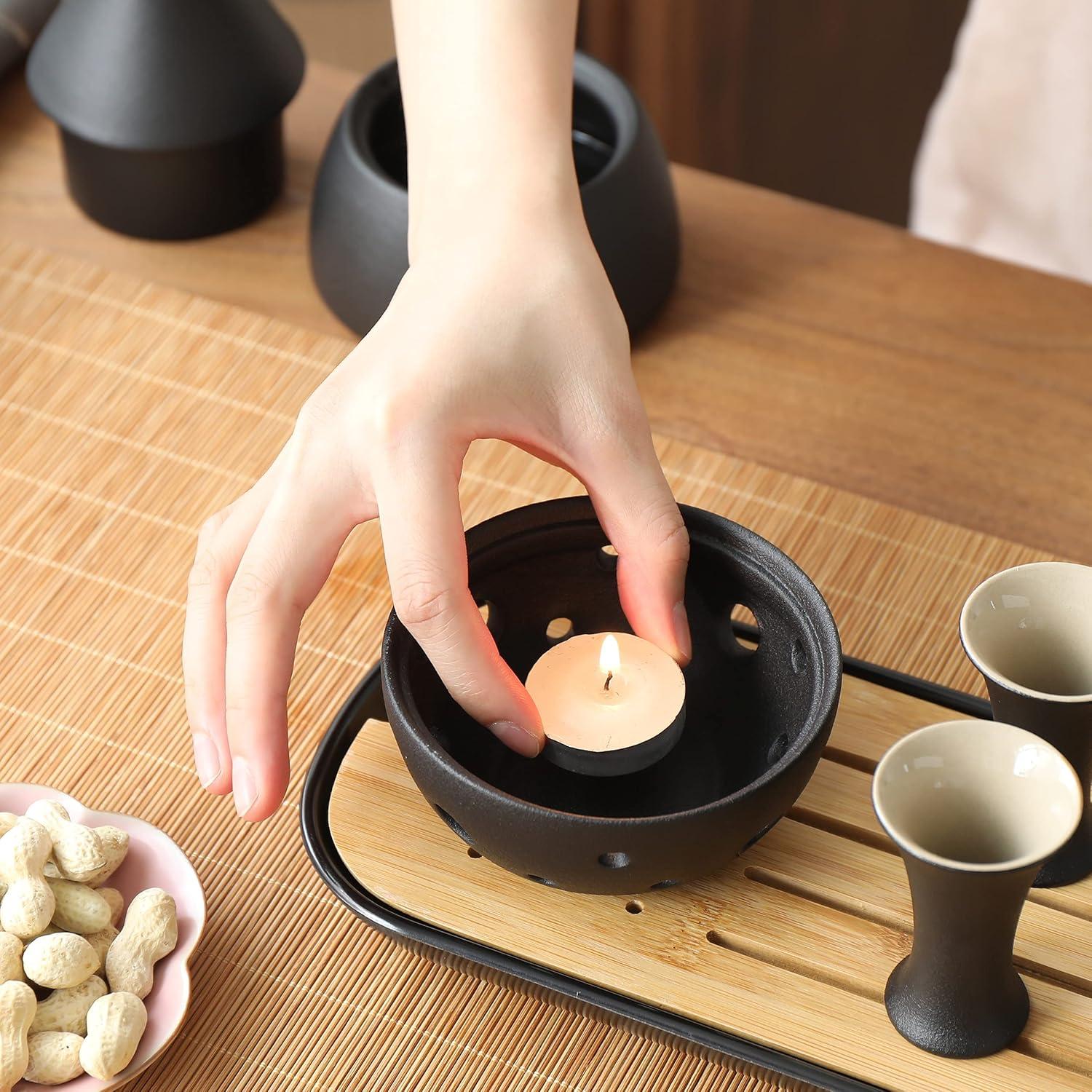 Japanisches Sake-Geschenkset 10-tlg. mit Karaffe & Bechern