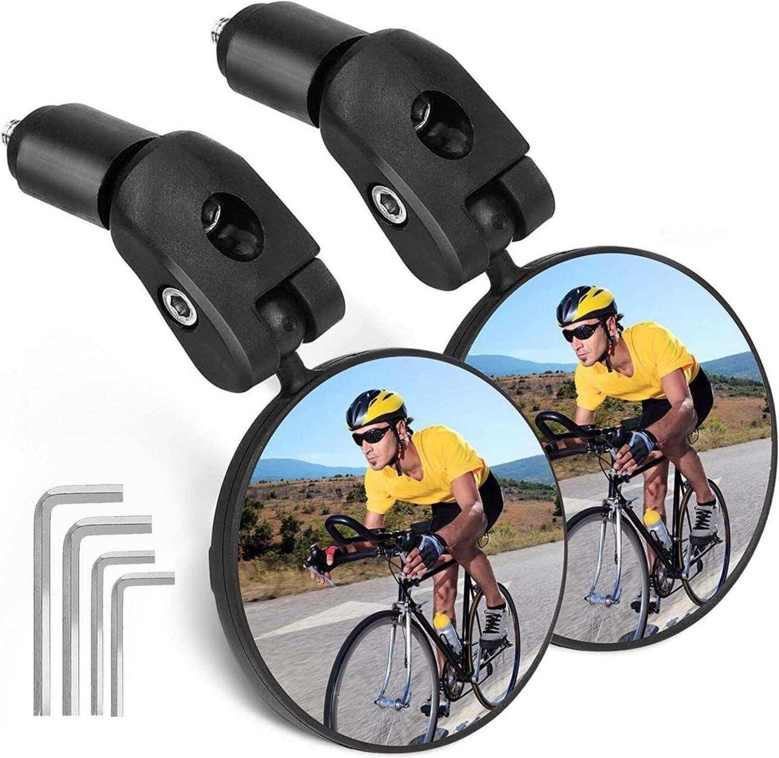 Fahrradspiegel 360° Universal Sicherer Rückspiegel 17.4mm-22mm