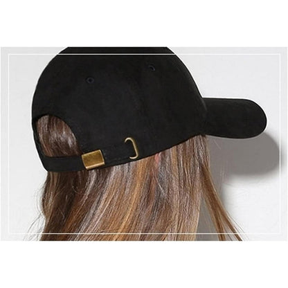 Baseball Cap Unisex – Atmungsaktive Baumwoll-Basecap Schwarz