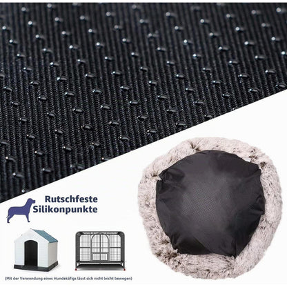Flauschiges Hundebett Orthopädisch Grün 120cm
