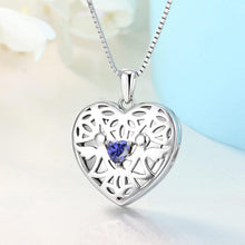 Herz Foto Medaillon Anhänger Schutzengel Kette 925 Silber