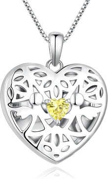 Foto Medaillon Anhänger Schutzengel Kette Sterling Silber Zirkonia