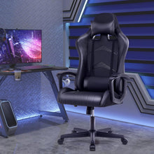 Ergonomischer Gaming Stuhl mit Lendenkissen, Verstellbar in