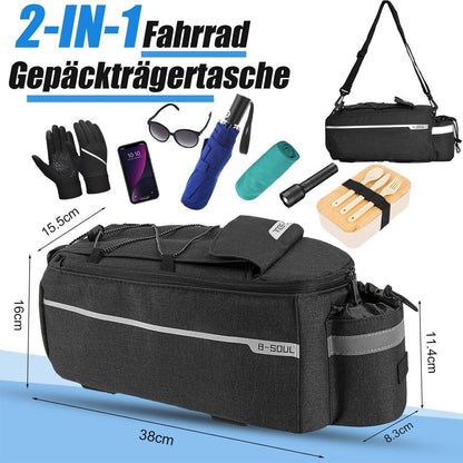 FINEW Fahrrad Gepäckträgertasche 10L Isoliertasche