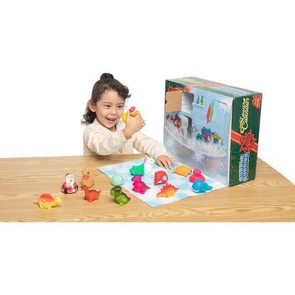 JOYIN Leuchtende Badespielzeuge 24 Weihnachten 24-Tage LED