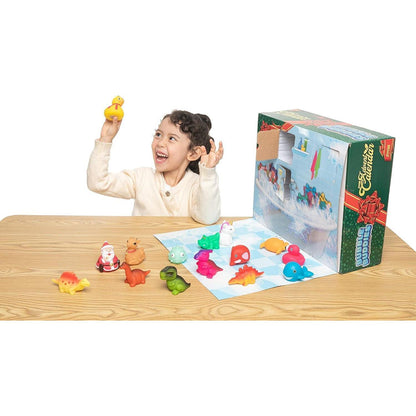 JOYIN Leuchtende Badespielzeuge 24 Weihnachten 24-Tage LED