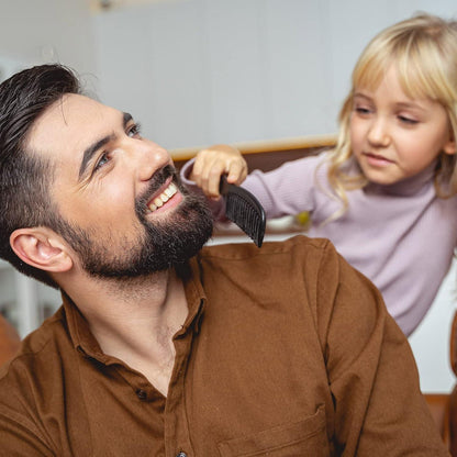 Popuppe HaarStyling Kamm Set 4-teilig Antistatischer Feinkamm