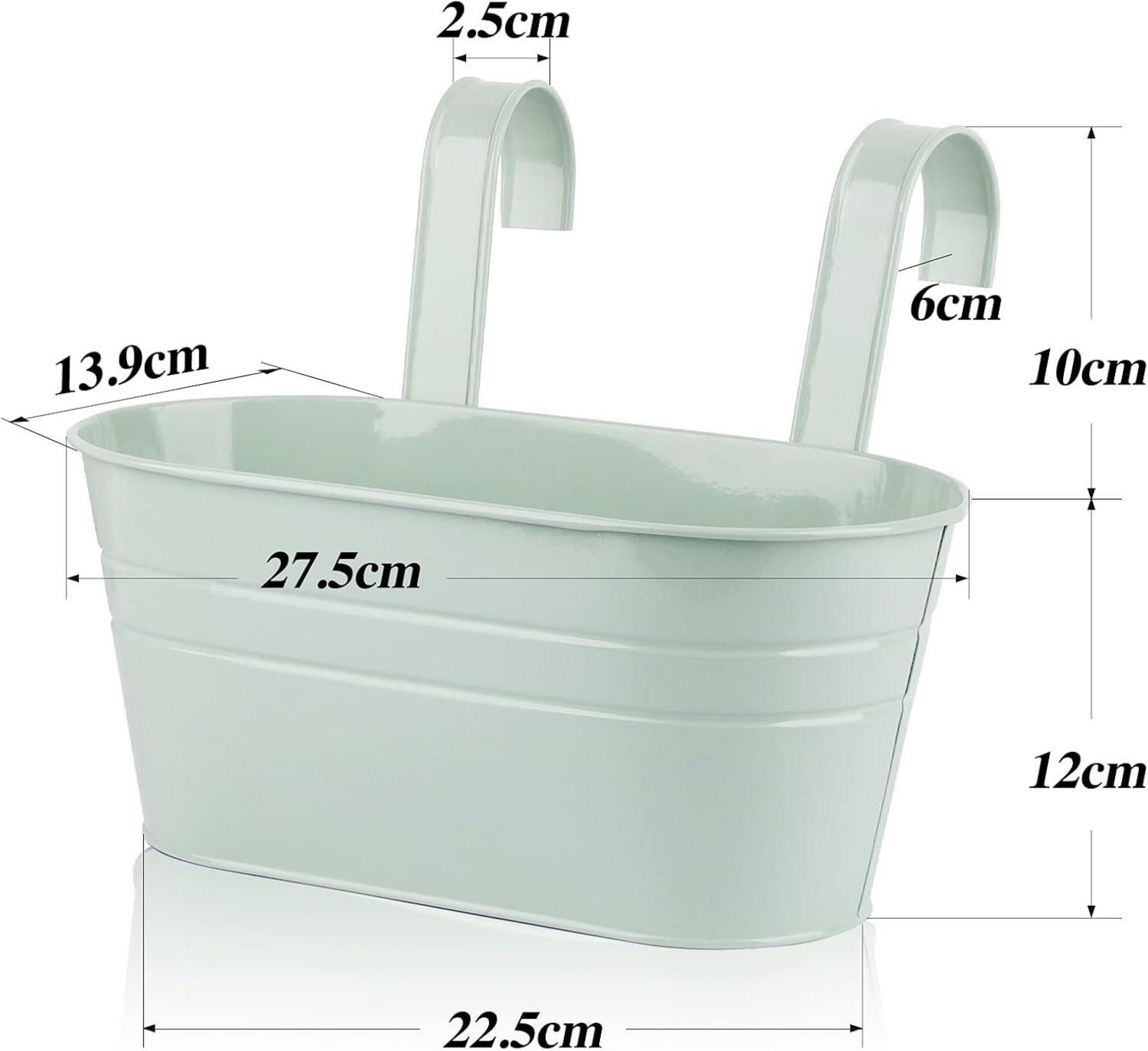 Bunte Blumentopf Hängend Set 4stk ABSDON Hängetöpfe
