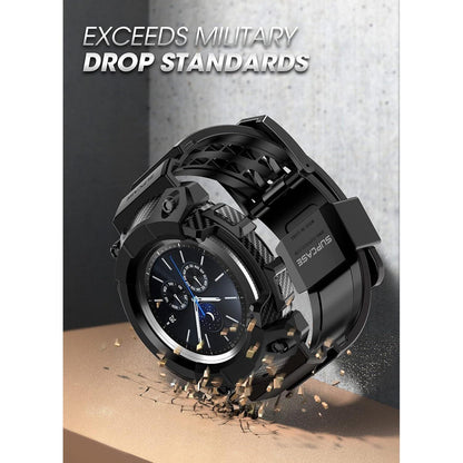 Schutzhülle für Galaxy Watch 3 45mm mit Band Schwarz