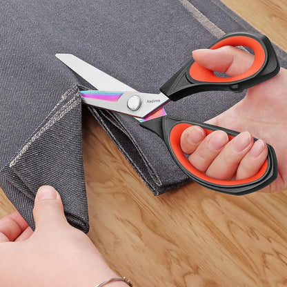 Asdirne Stoffschere mit Titan-beschichteten Klingen und