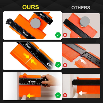 Anschließbare Konturenlehre Kontur Vervielfältigungslehre