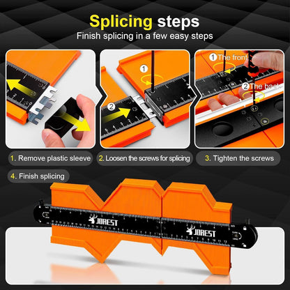 Anschließbare Konturenlehre Kontur Vervielfältigungslehre
