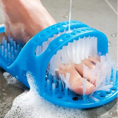 Fußbürste mit Sauger für Dusche und Spa Massage - 2 Stück