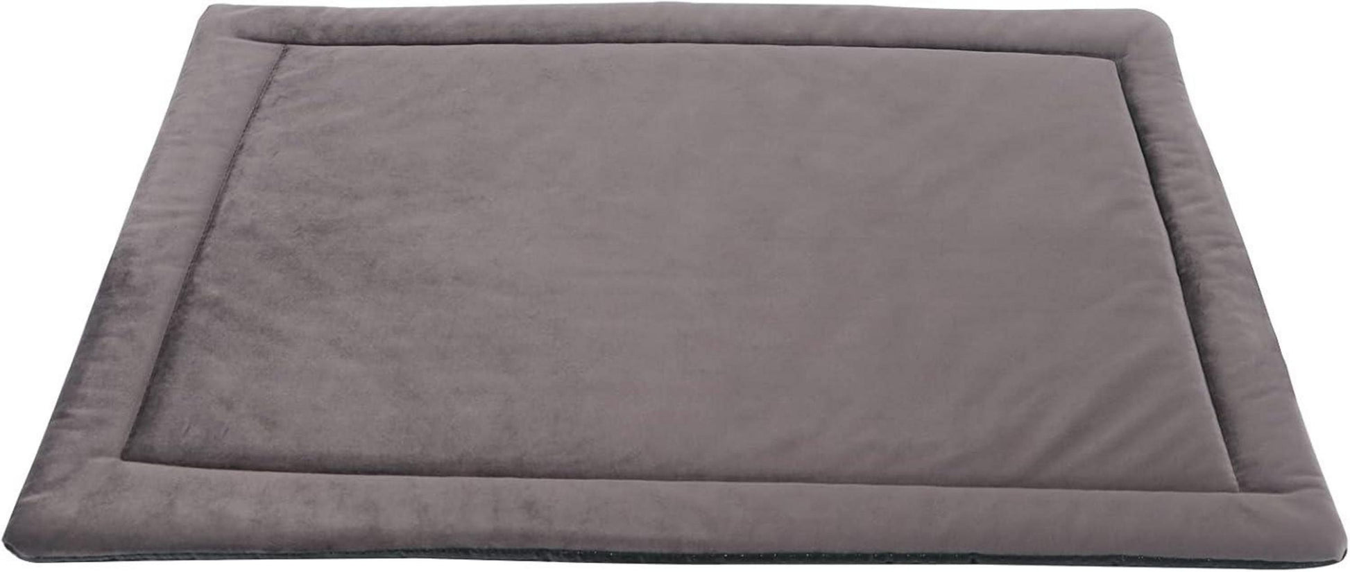 Hundematte Weiches Hundebett Rutschfest Waschbar Plüsch 74x53cm Braun