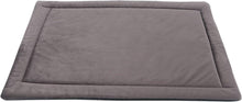 Hundematte Weiches Hundebett Rutschfest Waschbar Plüsch 74x53cm Braun