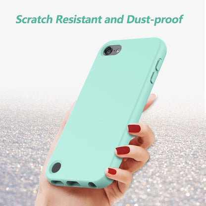 Schutzhülle iPod Touch 7/6/5 Grün, stoßfest, mit Displayschutz