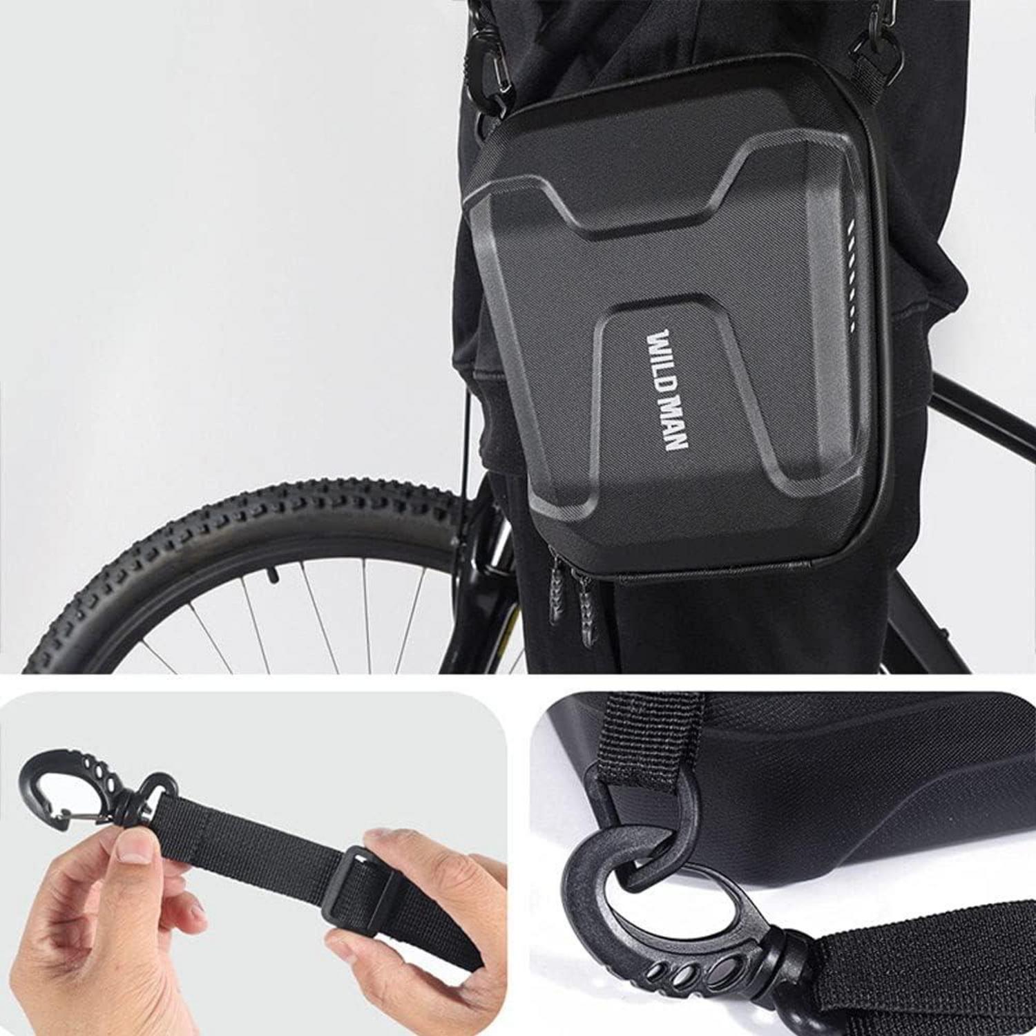 Fahrrad Lenkertasche 3L wasserdicht EVA Hartschale 18,5x12,5x25,5cm