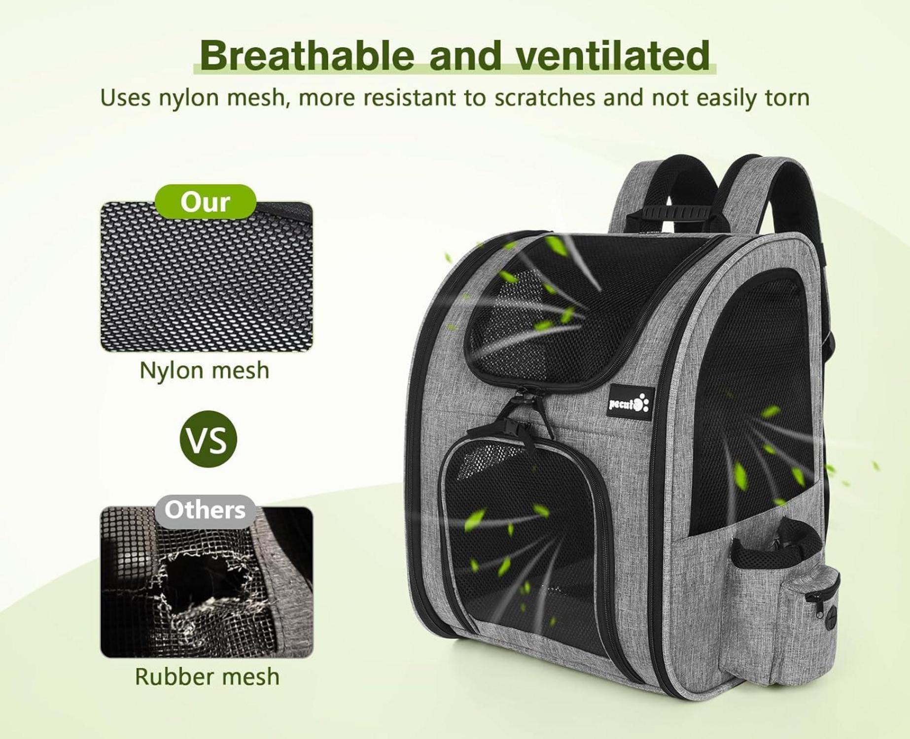 Pecute Haustier Rucksack mit