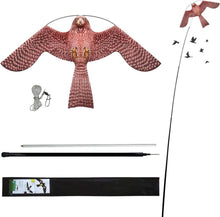Vogelabwehr Adlerdrachen mit Teleskopstange 4m für Crops & Farm