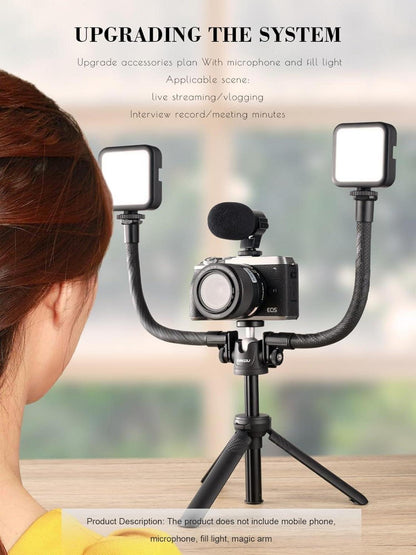 Kompakt Kamera Stativ für g7x Mark ii rx100 iv Alpha 6000 Hero 13 12 Vloging