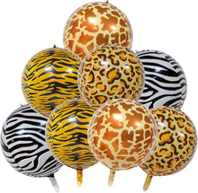 22 Zoll Tierdruck Dschungel Ballons, Wiederverwendbar, 8