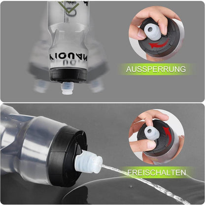 OSIGEI Fahrrad Flaschenhalter Set mit 24 oz