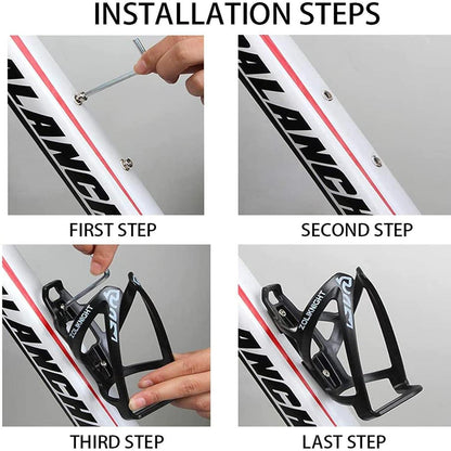 OSIGEI Fahrrad Flaschenhalter Set mit 24 oz