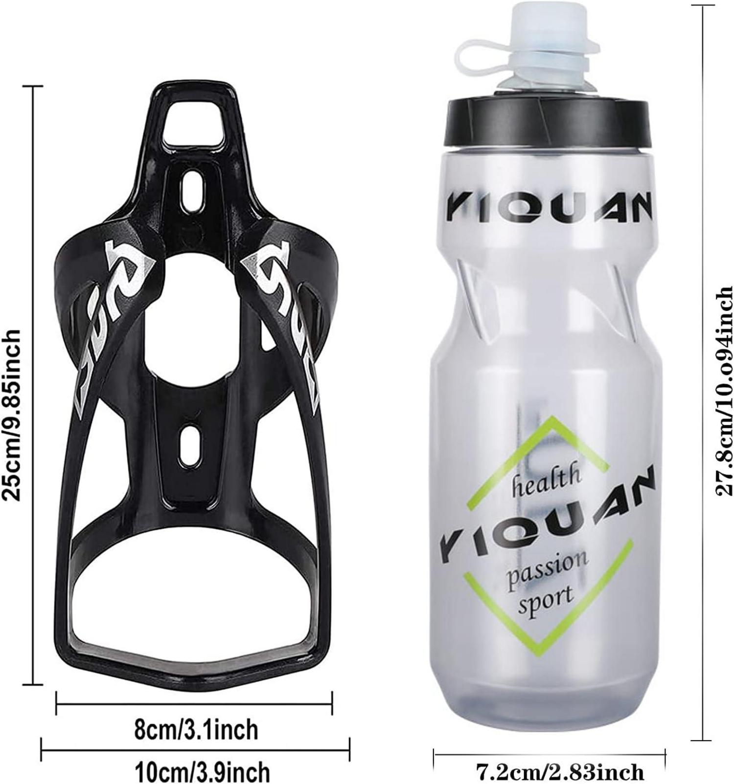 OSIGEI Fahrrad Flaschenhalter Set mit 24 oz
