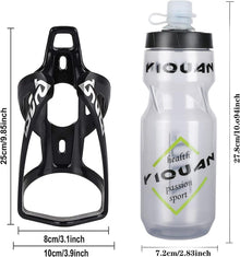 OSIGEI Fahrrad Flaschenhalter Set mit 24 oz