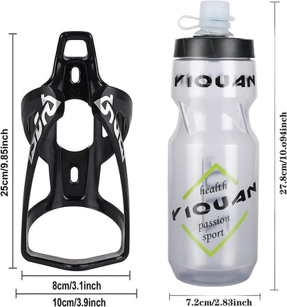OSIGEI Fahrrad Flaschenhalter Set mit 24 oz
