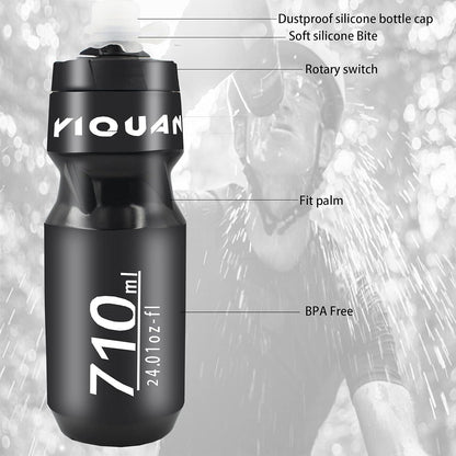 Fahrrad Flaschenhalter mit 24 oz Sportflasche Set für