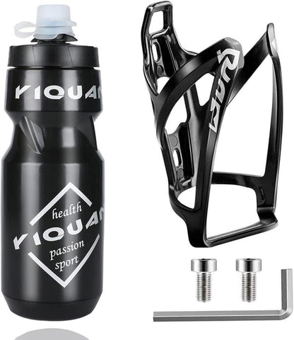 Fahrradflaschenhalter mit 24 oz Sportflasche Set, BPA-frei, leicht
