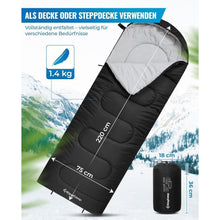 KingCamp Schlafsack Outdoor Ultraleicht 3-4 Jahreszeiten