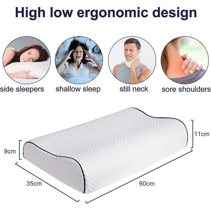 Memory Foam Nackenstützkissen Ergonomisches Schlafkissen